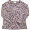 Amelia Blouse Green/Pink Liberty - Blouses - 1 - thumbnail
