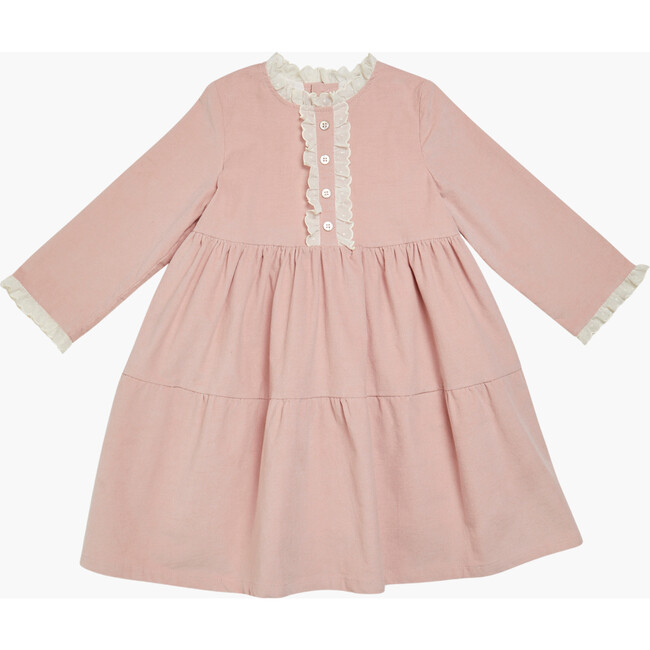 Ari Dress Sweet Pink Babycord