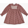 Avie Dress Burgundy Floral - Dresses - 1 - thumbnail