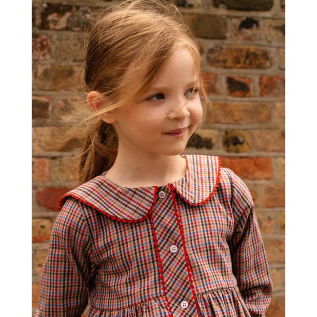 Daisy Dress Multico Check - Dresses - 3