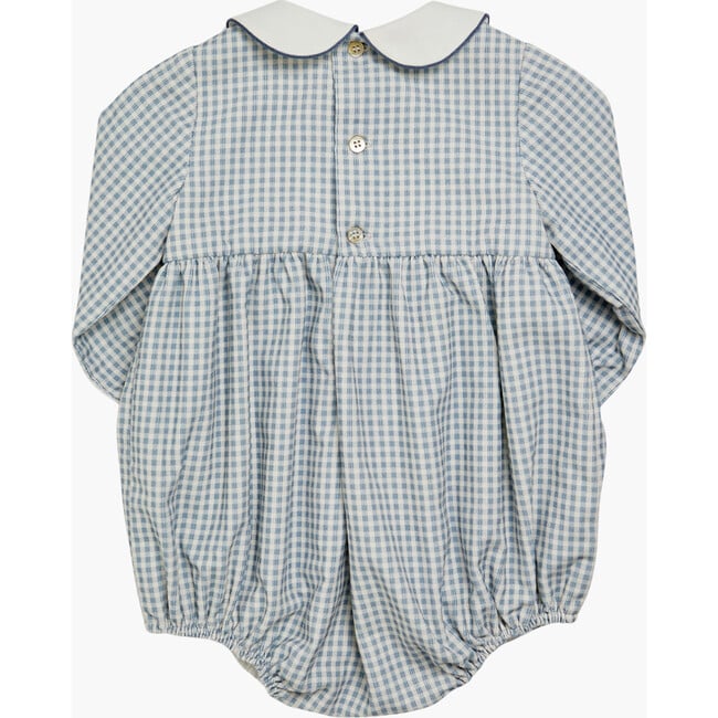 Alex Romper Vichy Print Babycord