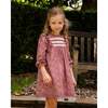 Avie Dress Burgundy Floral - Dresses - 2