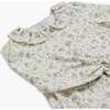 Amelia Blouse Dusty Blue Minifloral - Blouses - 3
