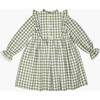 Soledad Dress Khaki Vichy - Dresses - 2
