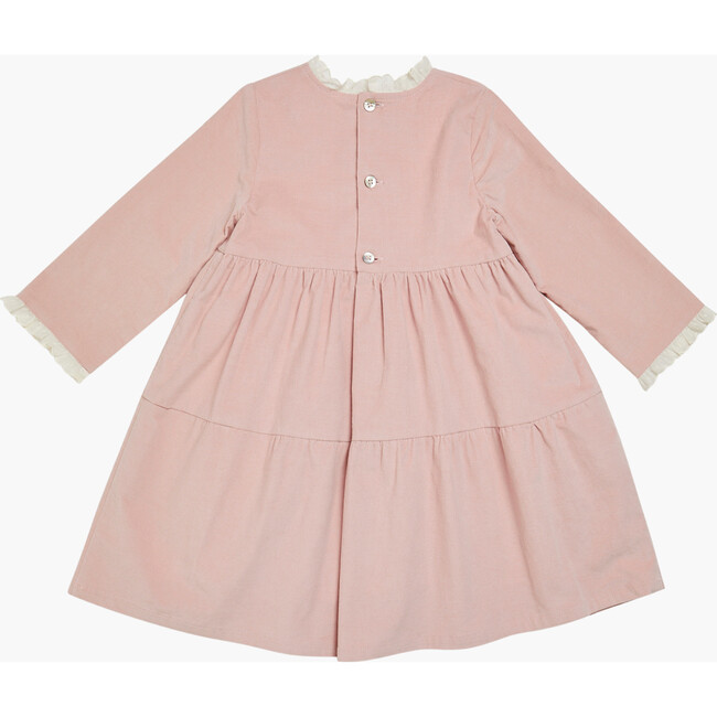 Ari Dress Sweet Pink Babycord - Dresses - 4
