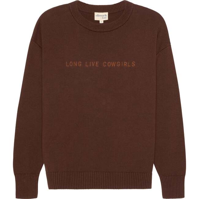 Riley Crewneck Sweater, Long Live Cowgirls