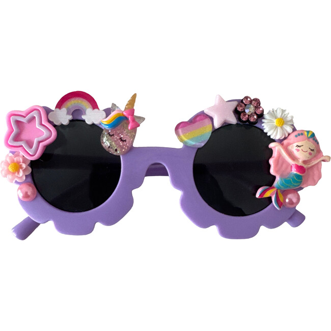 Dance Party Cami Flower Sunnies, Purple