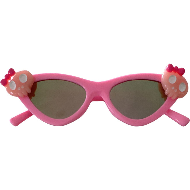 Cutie Skulls Elle Cat Eye Sunnies, Pink