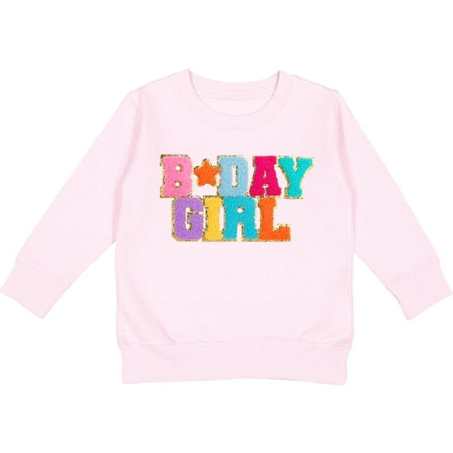 Birthday Girl Patch Sweatshirt, Ballet
