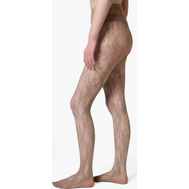 Aria Mesh Tights, Pink