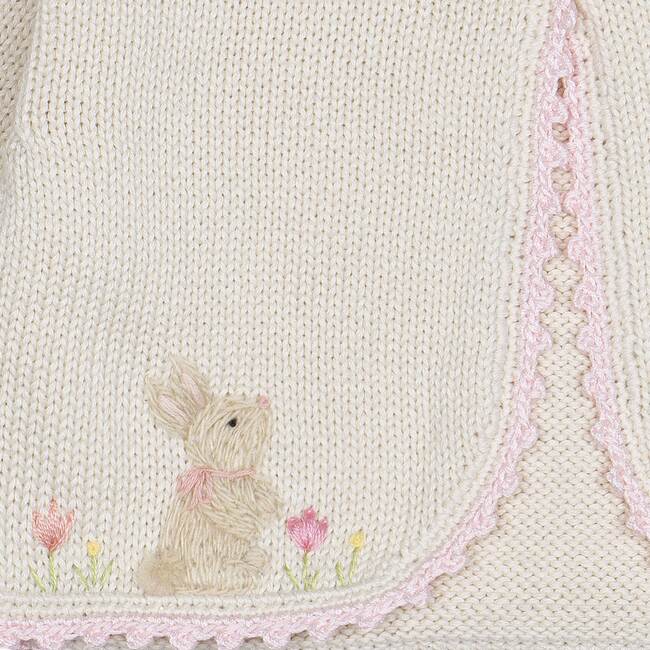 Embroidered Bolero, Pink/Pearl - Cardigans - 2