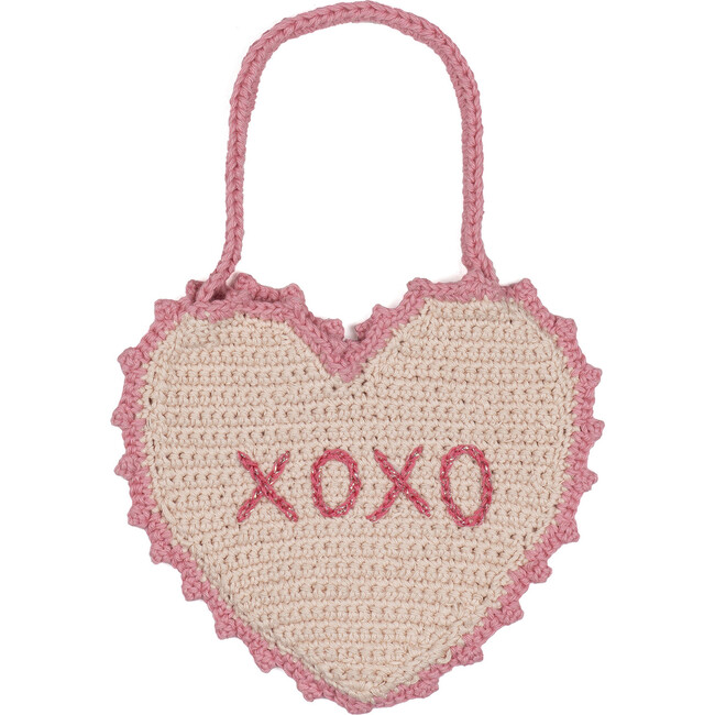 Heart Purse, Pink - Bags - 1