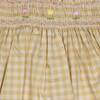 Flutter Two Piece Set, Yellow Gingham - Mixed Apparel Set - 2