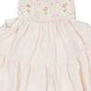 Crochet Dress, Pink Tulip - Dresses - 2
