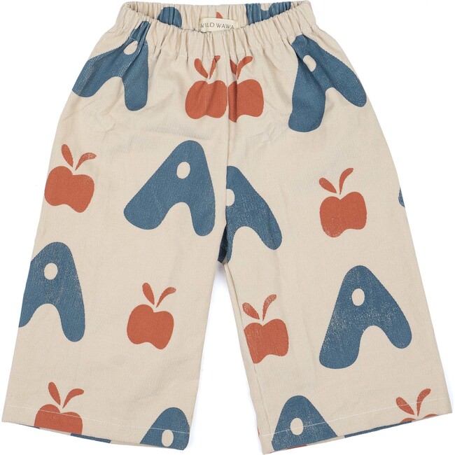 Wide Leg Pant, Red Apple - Pants - 1