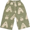 Wide Leg Pant, Olive Apple - Pants - 1 - thumbnail