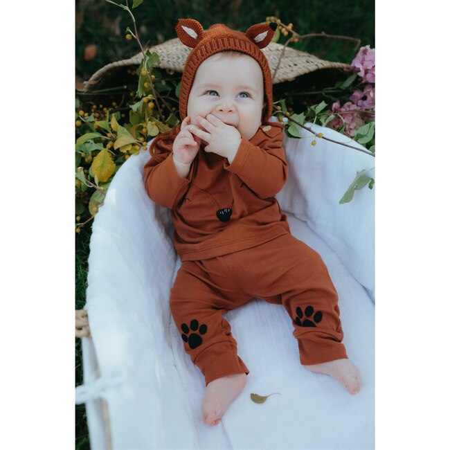 Fox Two Piece Set, Rust - Mixed Apparel Set - 2