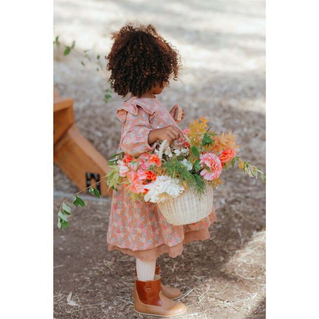 Leilah Dress, Caramel Roses - Cardigans - 3