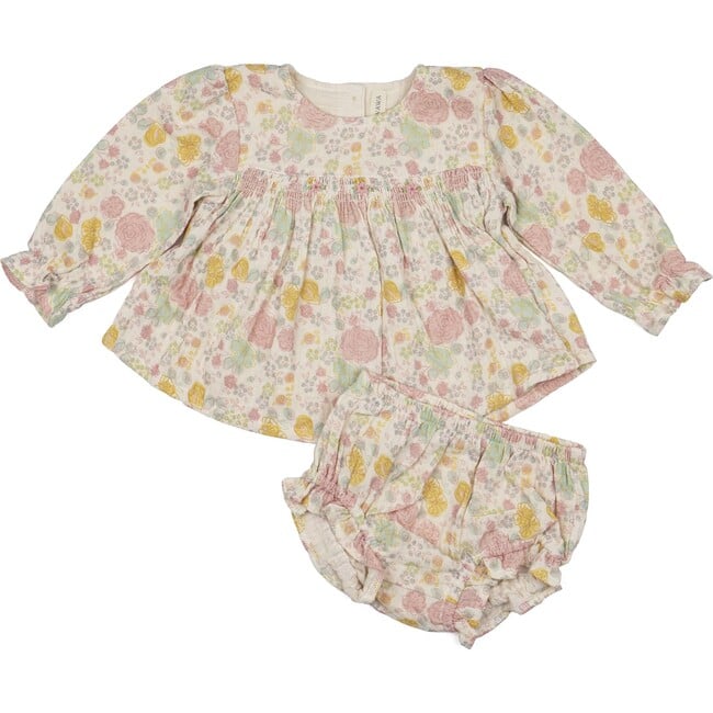 Two Piece Set, English Garden Pink Icing - Mixed Apparel Set - 1