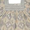 Ciel Two Piece Set, Patchwork Floral Dusted Blue - Mixed Apparel Set - 2