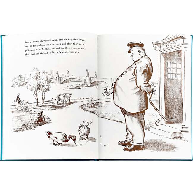 Make Way For Ducklings Leather Bound Classic Children's Book - Books - 6