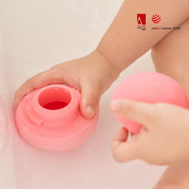All-in-One Baby Ball in Car Play Box, Red/Pink - Developmental Toys - 2