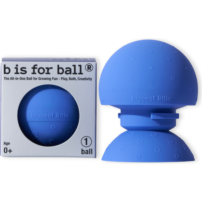 All-in-One Baby Ball for Sensory Bath & Play, Navy