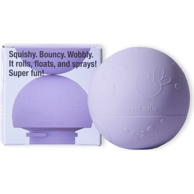 All-in-One Baby Ball for Sensory Bath & Play, Lilac