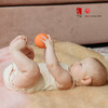 All-in-One Baby Ball Set of 2 for Sensory Bath & Play, Orange/Lilac - Developmental Toys - 2