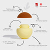 (un)Ordinary Squirty Bath Toy, Caramel Pudding - Bath Toys - 2