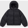 Recycled Nylon Reversible Puffer, Black - Jackets - 4