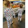 The Organic Long Sleeve Pajama Set, Monster Mash - Pajamas - 3