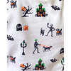 The Organic Long Sleeve Pajama Set, Spooky Skeletons - Pajamas - 4