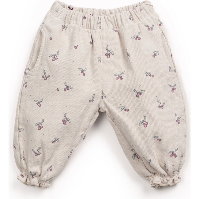 Twill Trouser, Cream