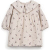 Woven Collared Dress, Cream - Dresses - 1 - thumbnail