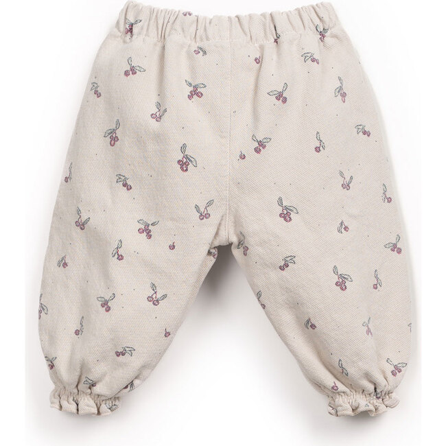 Twill Trouser, Cream - Pants - 2
