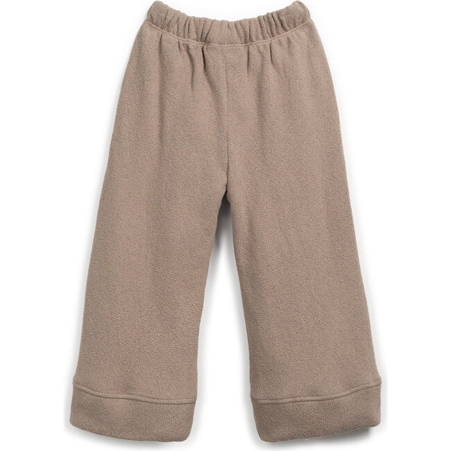 Wide Leg Jersey Trouser, Mocha