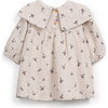 Woven Collared Dress, Cream - Dresses - 2