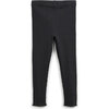 Ribbed Leggings, Charcoal - Leggings - 1 - thumbnail