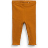 Ribbed Leggings, Orange - Leggings - 1 - thumbnail