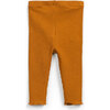 Ribbed Leggings, Orange - Leggings - 2