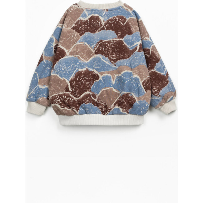 Mountain Print Sweatshirt, Multi - Sweaters - 2