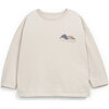 Mountain Jersey Long Sleeve, Cream - T-Shirts - 1 - thumbnail