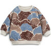 Mountain Print Fleece Sweatshirt, Prints - Sweaters - 1 - thumbnail