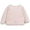 Long Sleeve Tee, Raspberry Stripes - T-Shirts - 2