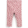 Leopard Print Legging, Pink - Leggings - 1 - thumbnail