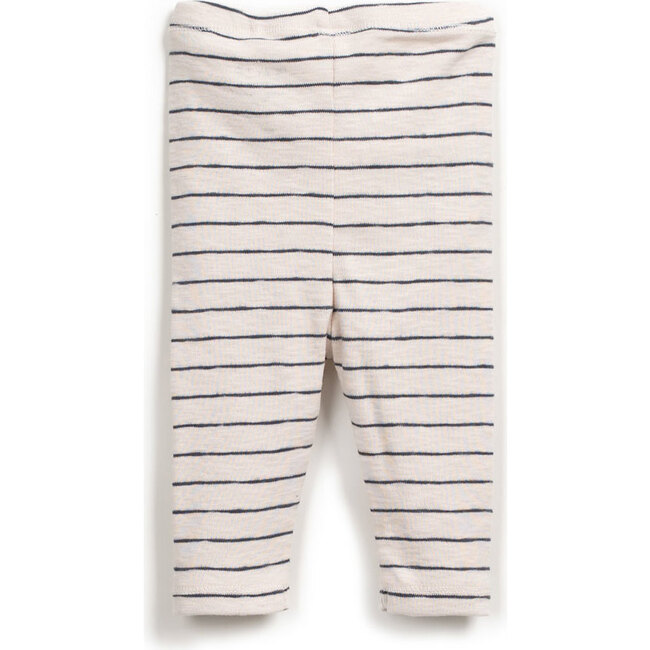 Leggings, Charcoal Stripes - Leggings - 2