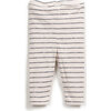 Leggings, Charcoal Stripes - Leggings - 2