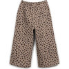 Leopard Print Jersey Trouser, Mocha - Pants - 2