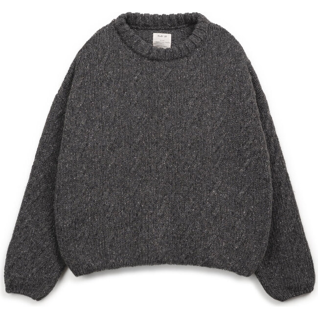 Knitted Sweater, Charcoal